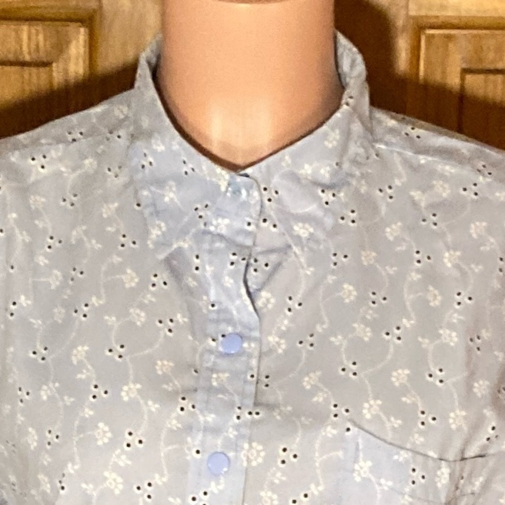 EUC Vintage Boca Bay Top Blouse Women's Size L - Picture 6 of 11